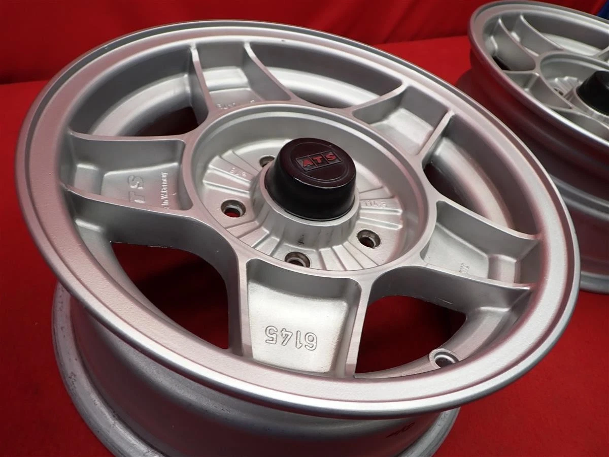 JDM 1980 manufactured ATS Type A Used Wheel 4Book 6J 14x6+16 5x114.3 Hub73 - Image 9