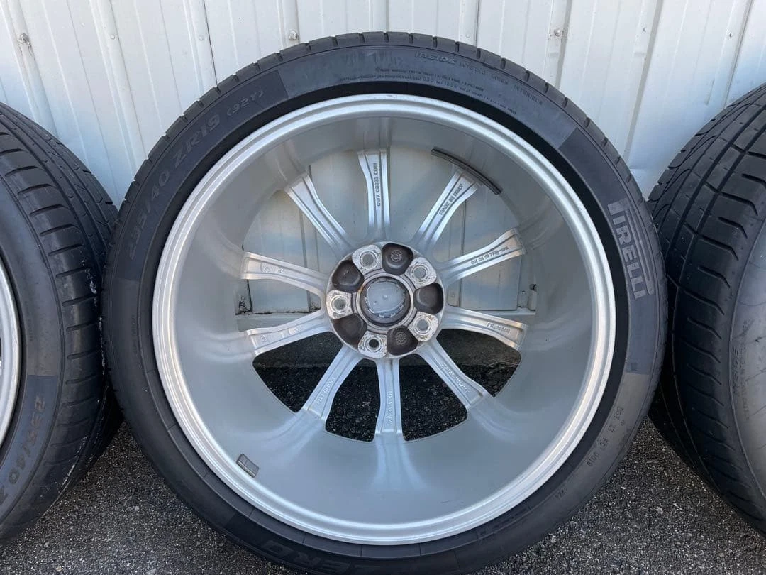 JDM Genuine Porsche Boxster S wheels and P-Zero 19 tires set No Tires - Image 9