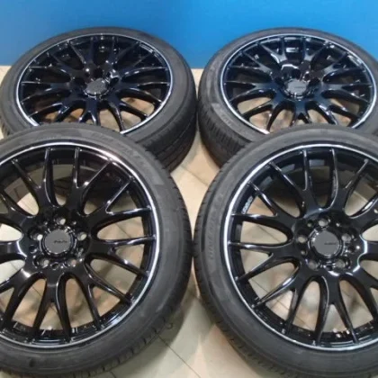 JDM Rays RAYS Village 2x9 7.5J 18in IS50 114.3 HL wheels with Japanese No Tires