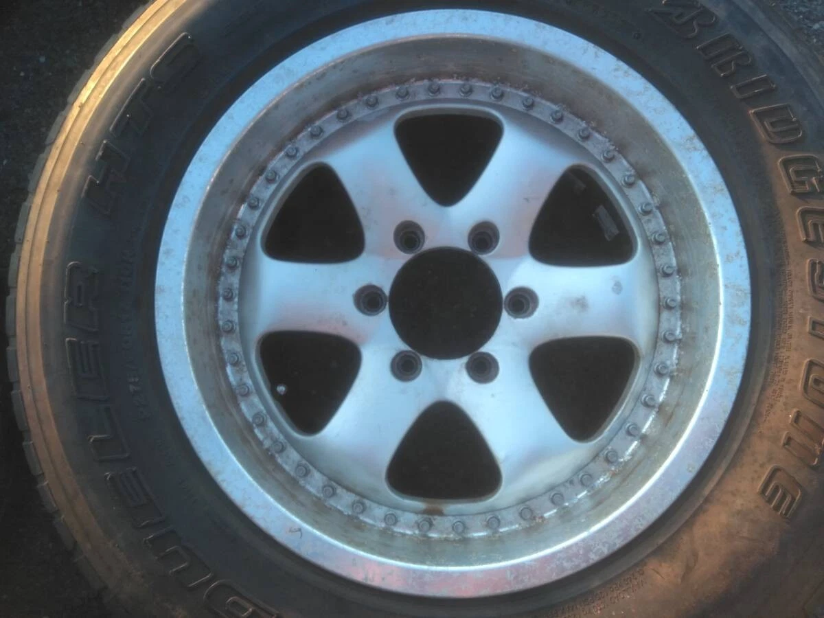 JDM BRIDGESTONE BERG CONQUEST 178.5J +7 139.7 6H 6-lug 5-pack with spa No Tires - Image 4