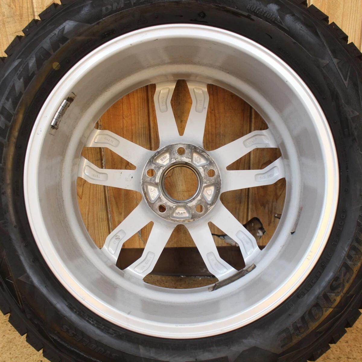 JDM TAS AGA WELT 18 Bridgestone Bridgestone BRIZACK DM-V2 255/55R18 wi No Tires - Image 7