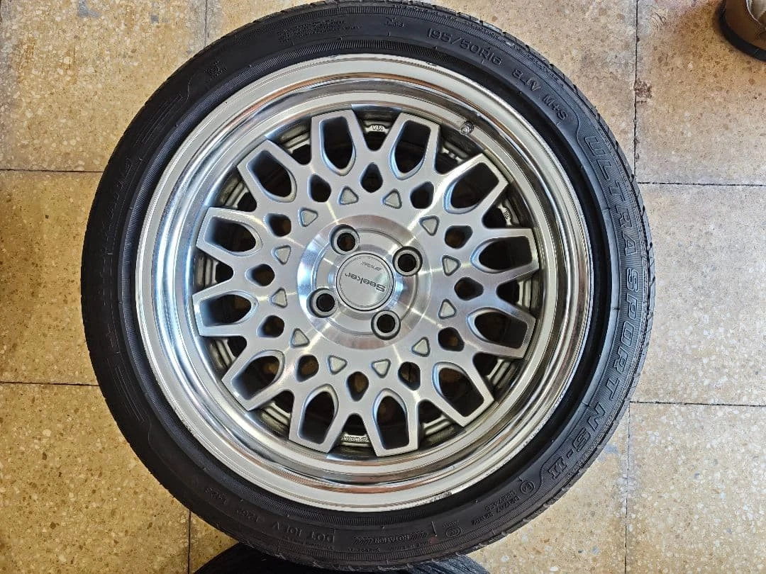 JDM WORK Seeker CX 8J PCD100 4Book Set No Tires - Image 2