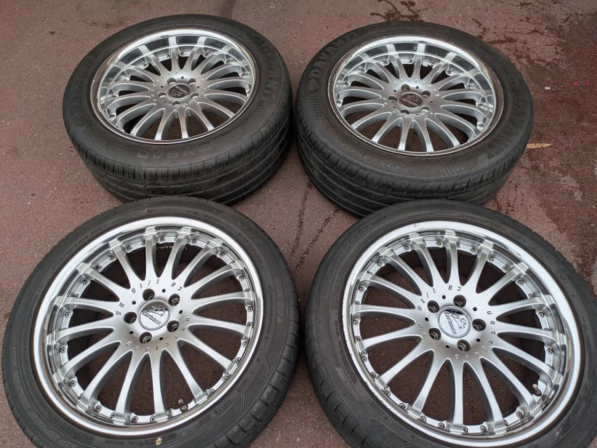 JDM Curl Son Finn Mercedes-Benz Audi BMW 8.5J 9.5J PCD112 Hiroshima No Tires