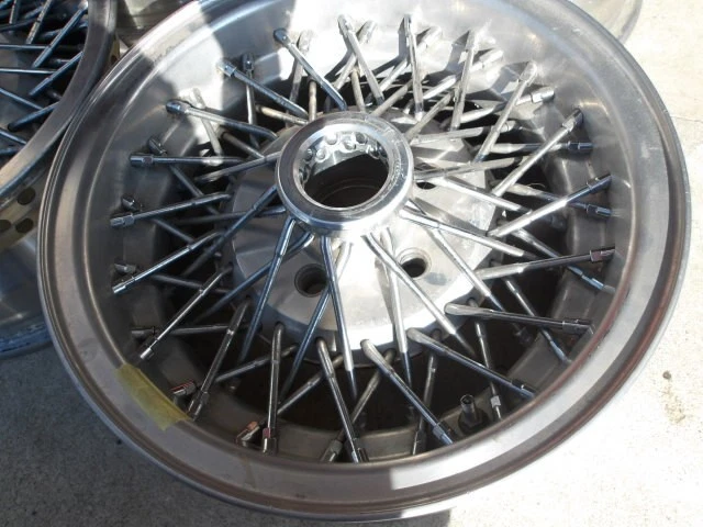 JDM Repair Base VOLK Wire Mesh PCD114.3 6.5J ET11 Old Car No Tires - Image 3