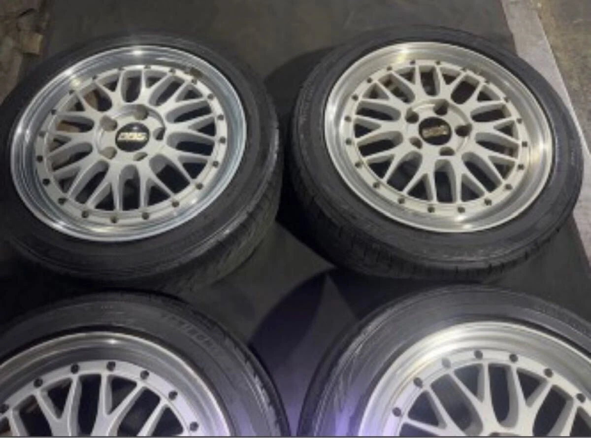 JDM BBS LM LMP 17-inch 7j 8j BBS No Tires - Image 2