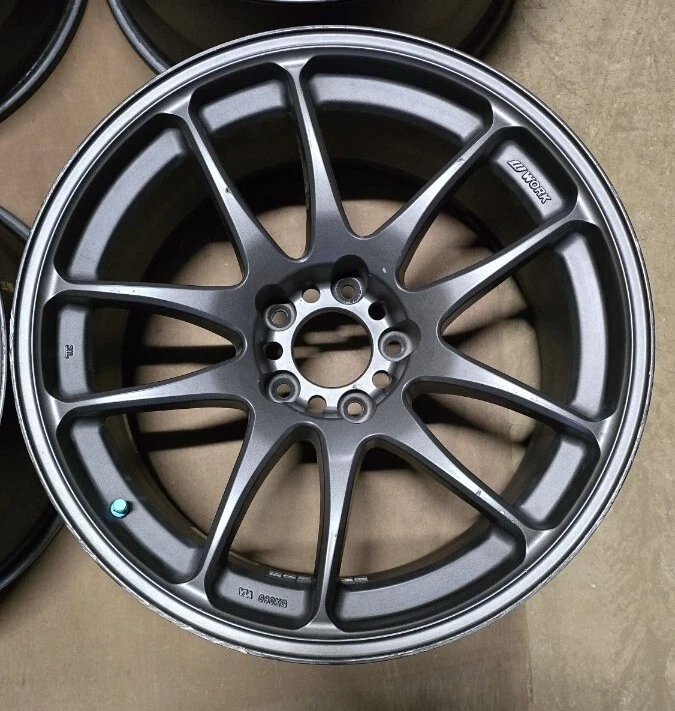 JDM WORK EMOTION KAI 18 9.5J +12 4Book Set work emotion 114.3 Dori No Tires - Image 3