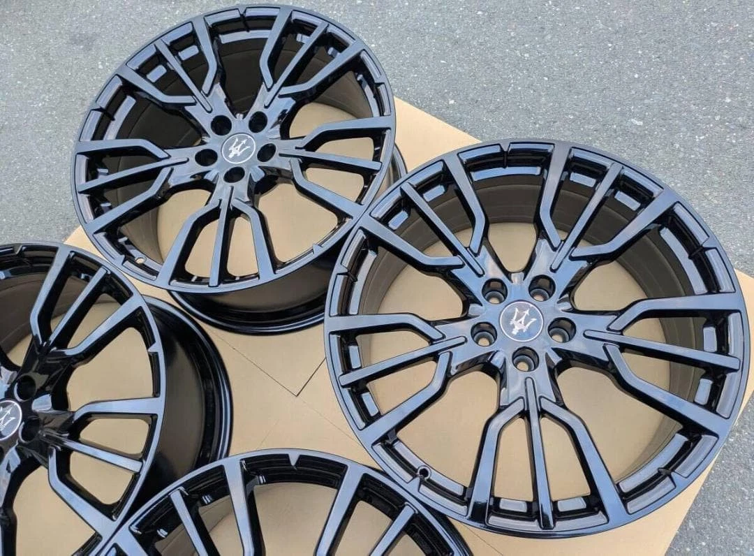 JDM Forging Maserati Grecale Genuine 20 Solid Black 4-Book No Tires - Image 3