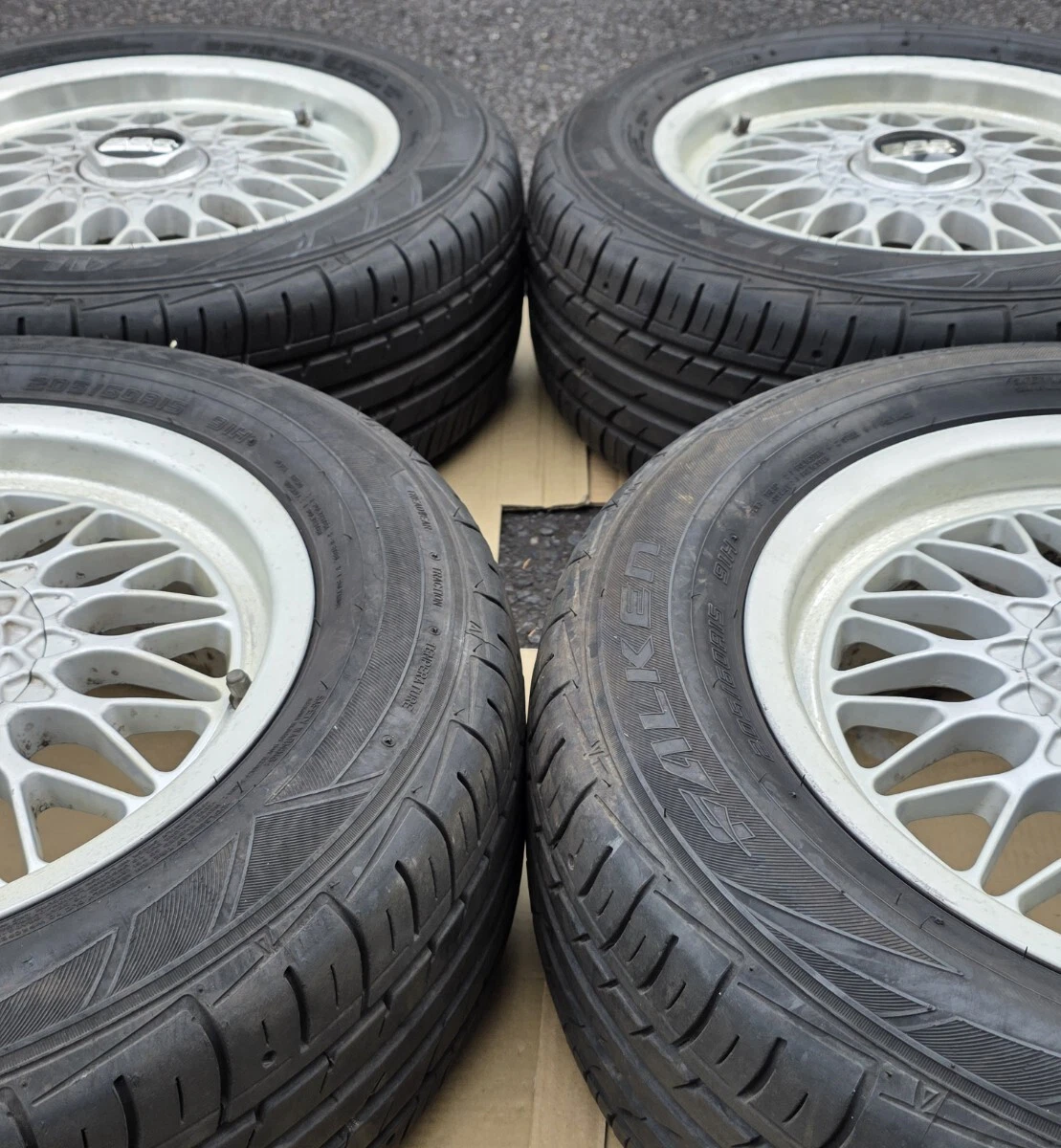 JDM BBS RG039 GERMANY 156.5Jx15 +36 114.3/4H Cappuccino Silvia 180SX A No Tires - Image 6