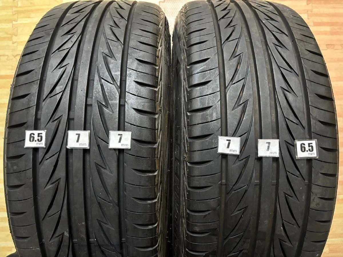 JDM Rare WORK Euroline SL 5x114.3 8J+50 Deep Tread 2023 225/45R18 Brid No Tires - Image 9