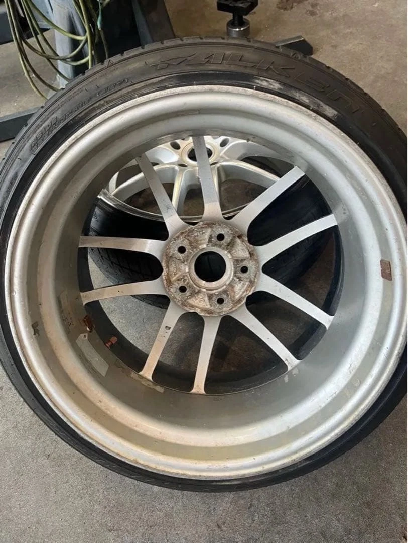 JDM work Meister s2r 10j +45 182Bookwork No Tires - Image 5