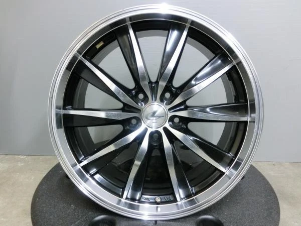 JDM Crown summer tires and used wheels 4-book set ARROW SPEED 225/45R1 No Tires - Image 3