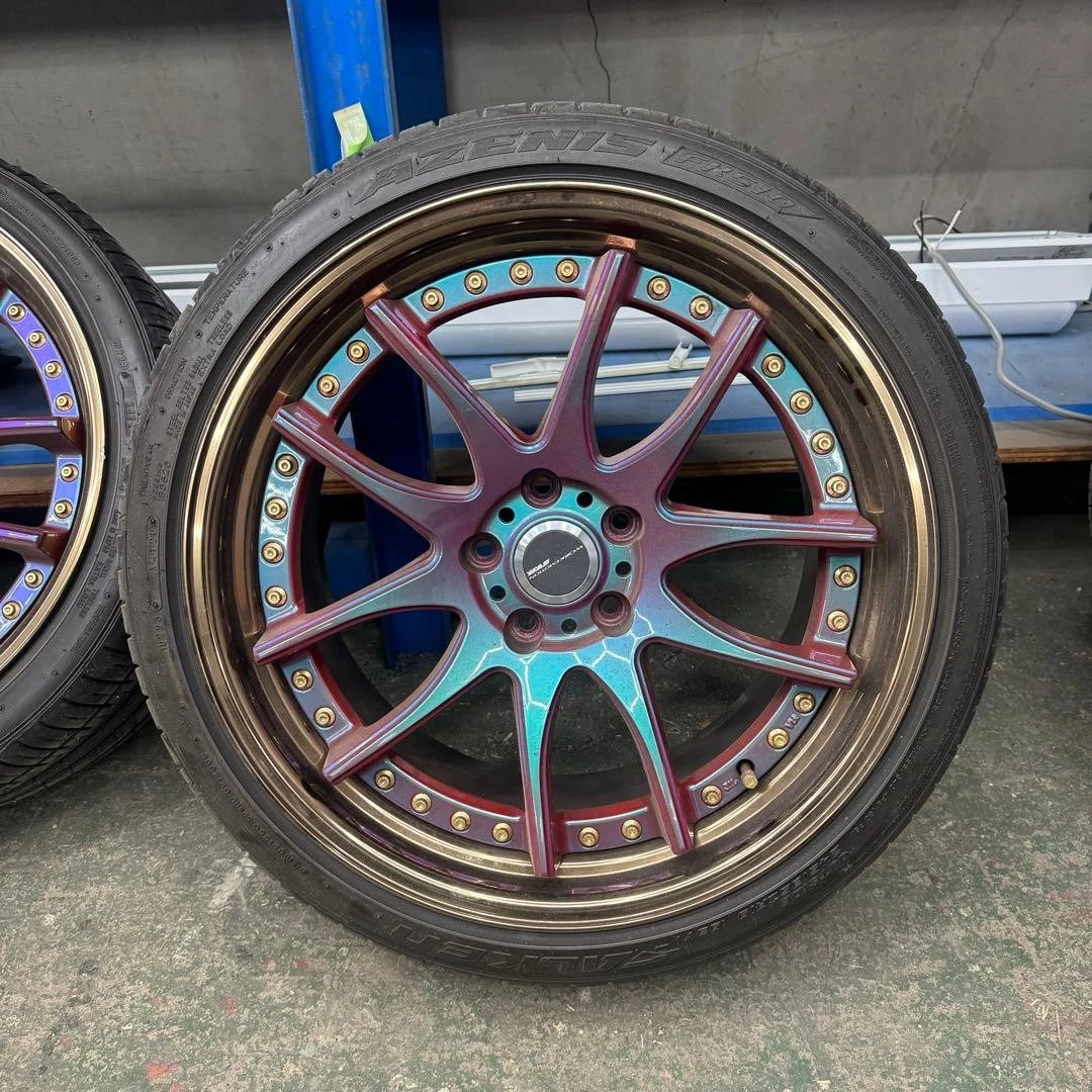 JDM Work Emotion CR3P 199.5J+36 4Book Set No Tires - Image 9