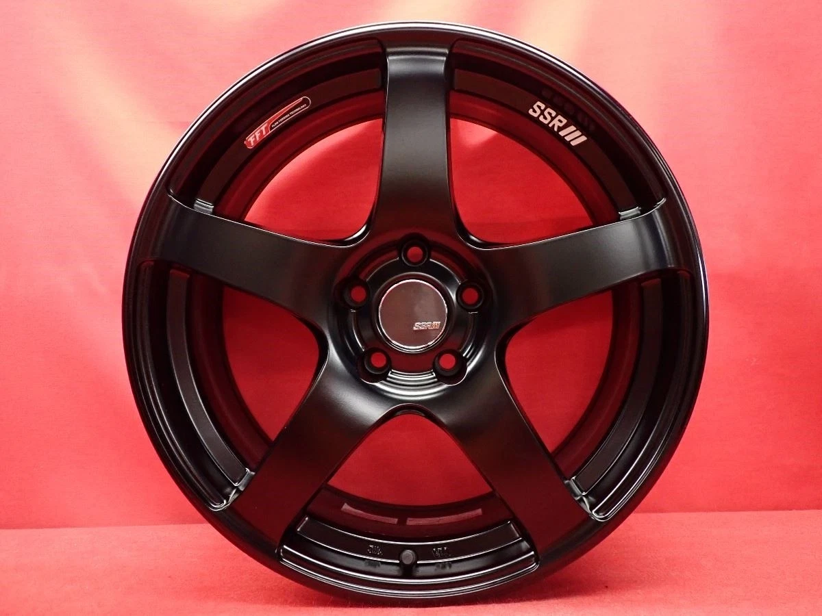 JDM Lightweight 10.2kg SSR GTV 01 Used Wheels 4Book 8J 18PCD112 5x +35 No Tires - Image 4