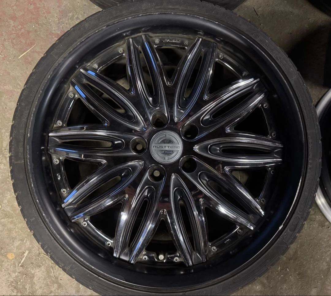 JDM WORK RUSTTERE RT1 19 Wheel Set No Tires - Image 3