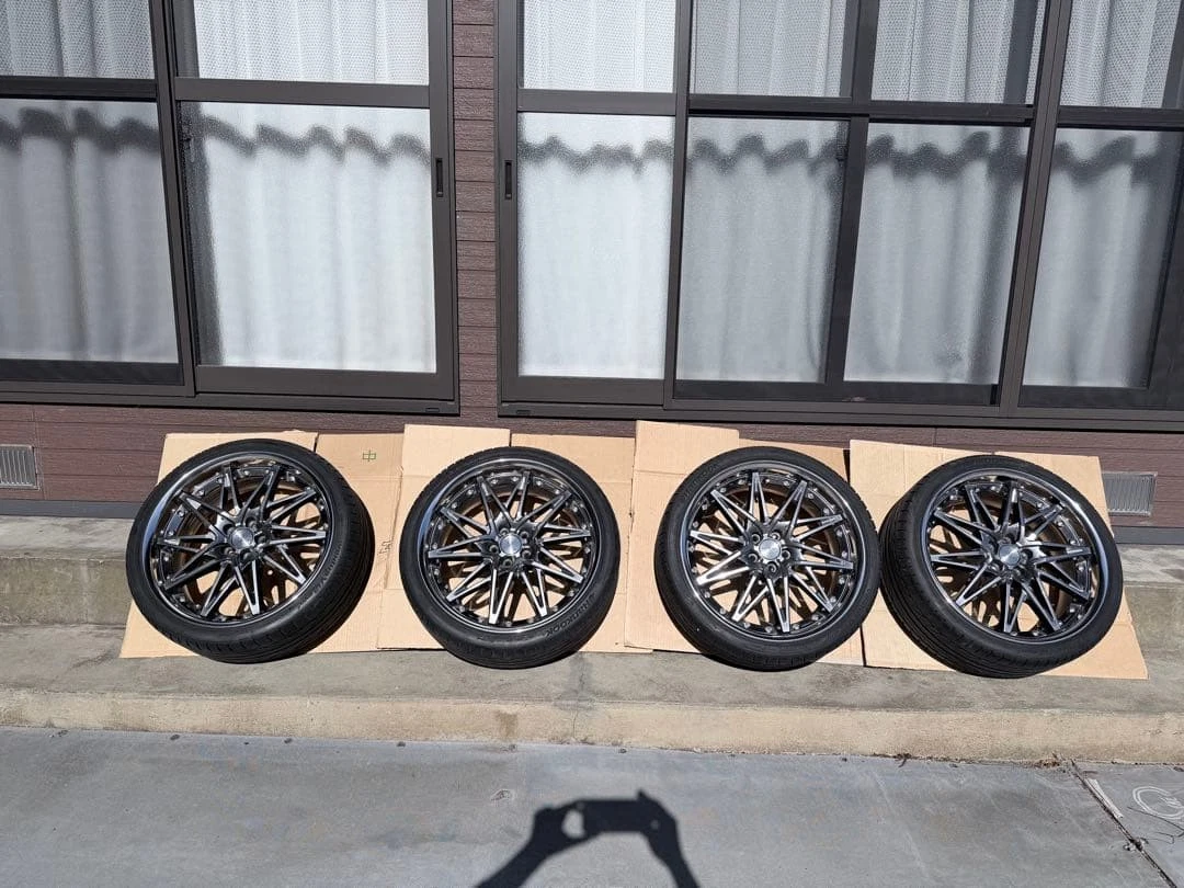 JDM WORK SCHWERT SG1 4-Book Set 19-inch for Prius No Tires - Image 5