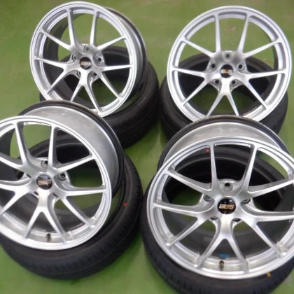 JDM K forging BBS RI-A RI-A007 4-Book Set 185H120 8.5J+34 40 Series Al No Tires