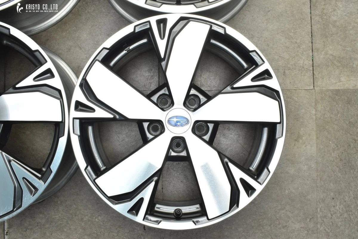 JDM Subaru SK series Forester Advance genuine 18-inch 7J +48 PCD114.3 No Tires - Image 4