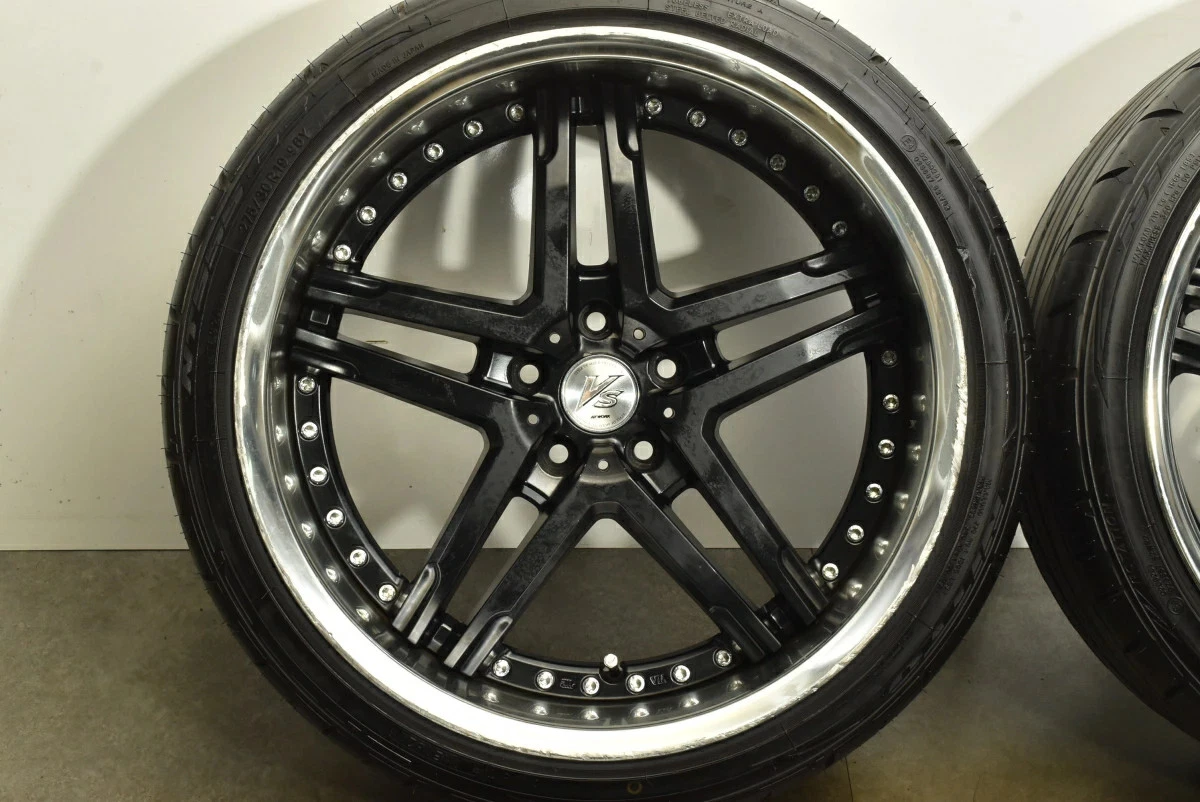 JDM WORK VS-RS 4Wheels No Tire 19x9.5+23 10.5-10 5x112 - Image 5