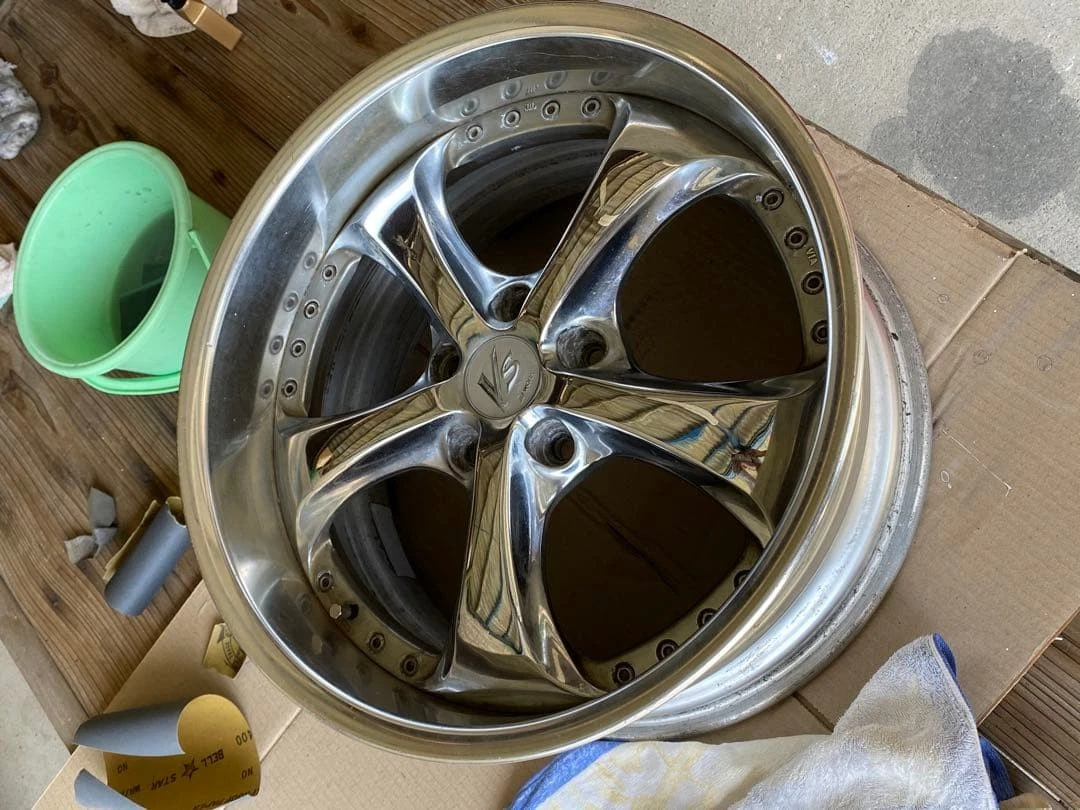 JDM Work Wheels VS KF 2Book Only No Tires - Image 6