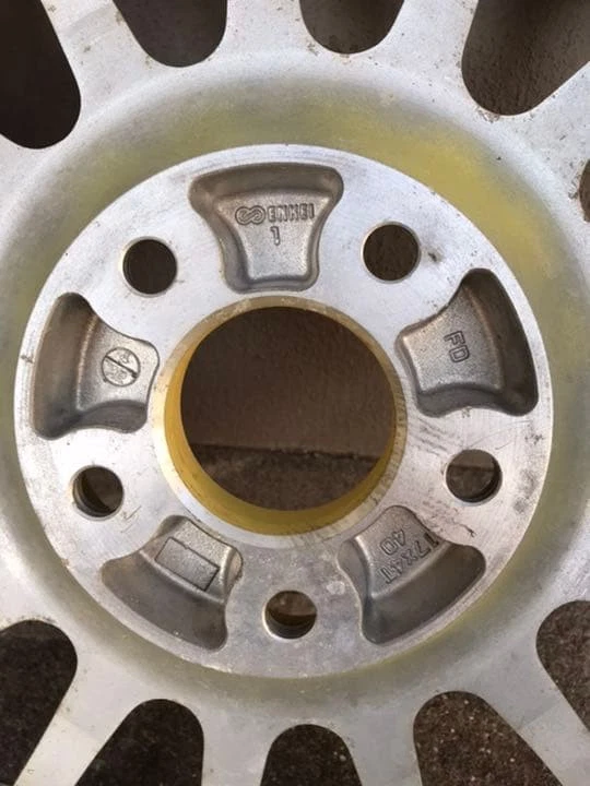 JDM Rare FD3S spare tire and Enkei wheels No Tires - Image 5