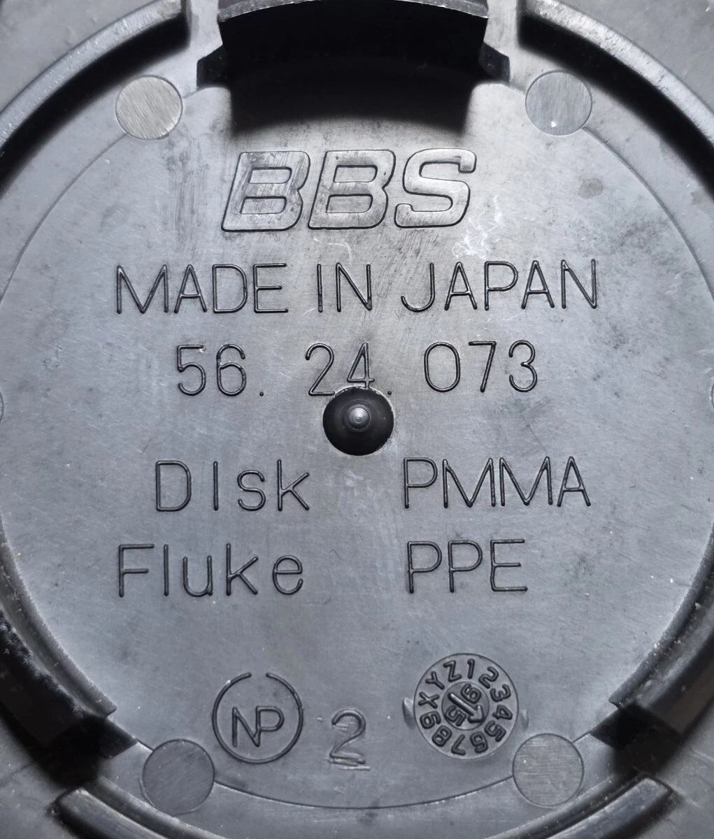 JDM Rare silverletter BBS center caps 70mm for RF LM RG-F RE-L RE-L2 a No Tires - Image 8