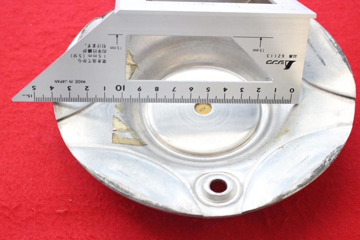 JDM 1 sheet American Racing aftermarket used wheel center plate center No Tires - Image 7