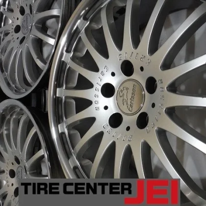 JDM 19curlson CR1/16 8J 9J +40 114.3 Crown Used Aluminum Wheels Set of No Tires