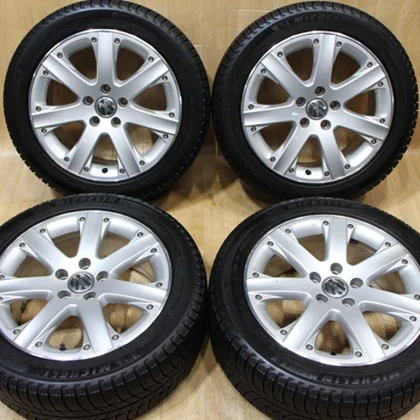 JDM B507 Rare BBS RT249 tires genuine VW 17x7.5J+47 PCD112 235/45R17 M No Tires