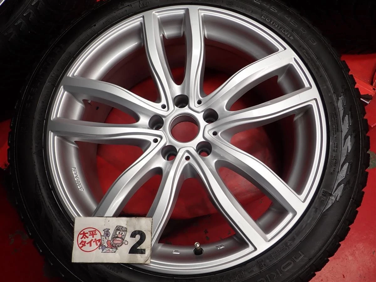 JDM BMW 4-Piece Set: Nokian Hakkapeliitta R3 245/45R19 102T with MAK A No Tires - Image 6