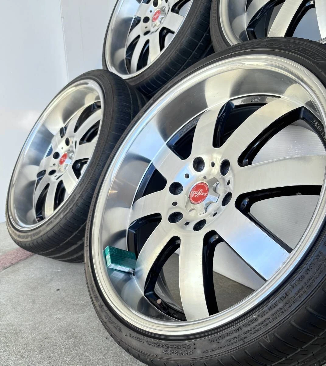 JDM Extra-deep rim burred PCD 139.7 6H Fabless Pandemic LM-8 6x10 225/ No Tires - Image 2