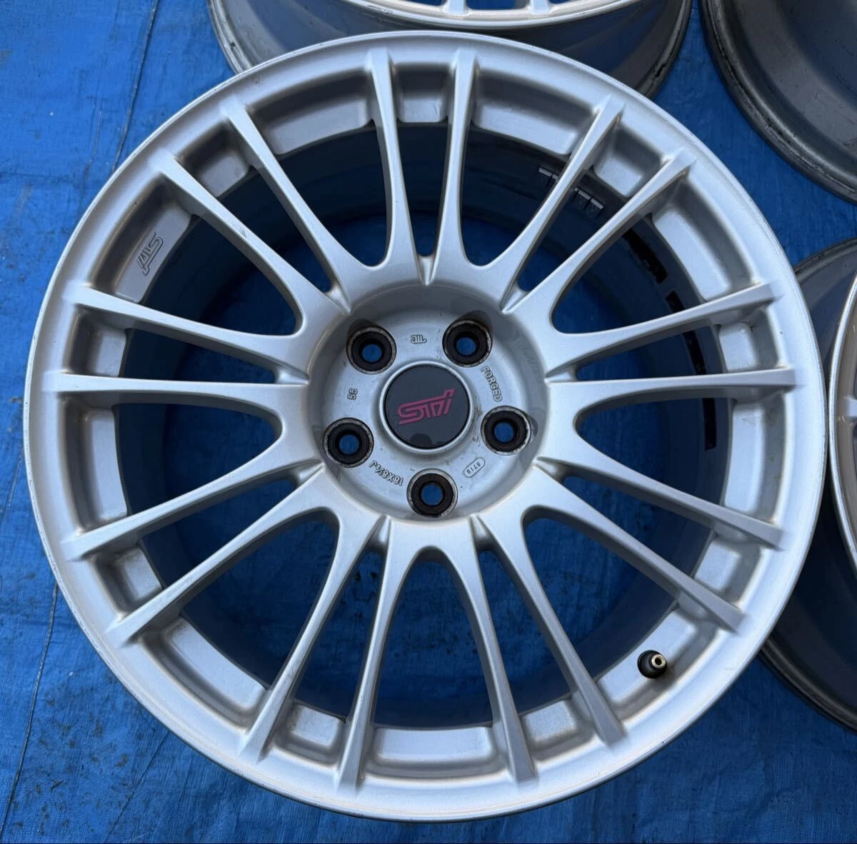 JDM Genuine BBS RV739 forging wheels for Impreza WRX STI 18 8.5J 55 11 No Tires - Image 3