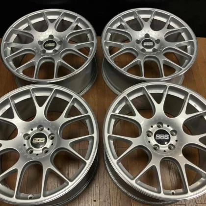 JDM BBS CH-R 19 Wheels 4-Piece Set 8.5J+32 9.5J+35 CH126 CH131 5H112 F No Tires