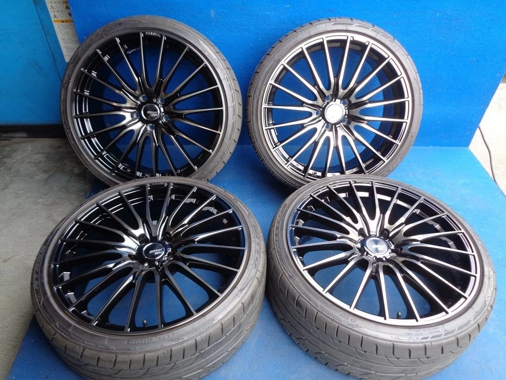 JDM SSR Blikker 8.5J/F+45 R+38 PCD 114.3 225/35R20 burr groove 60 Priu No Tires