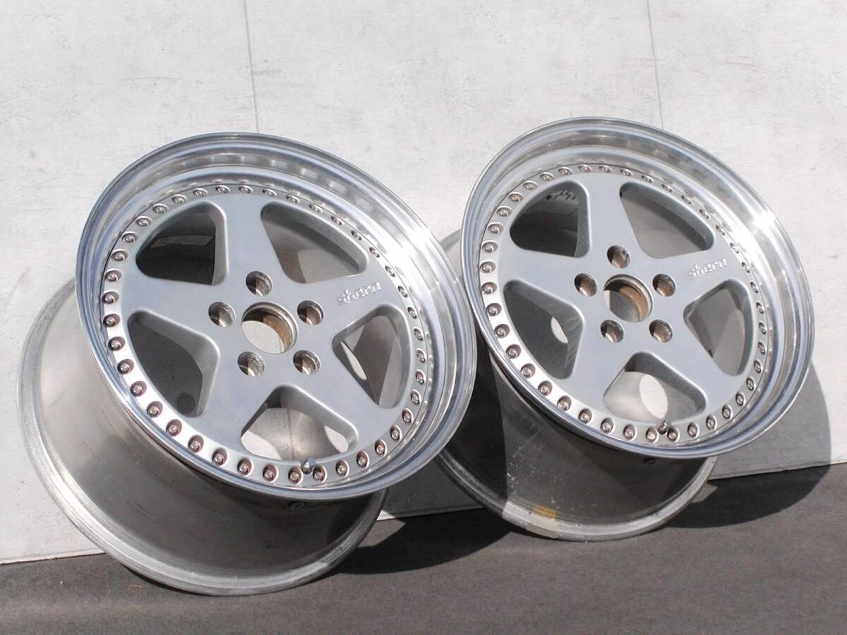JDM Stern Face II 8J 9J Z32 S15 S13 R32 Supra Soarer TE37 BBS LM RS Mo No Tires - Image 2