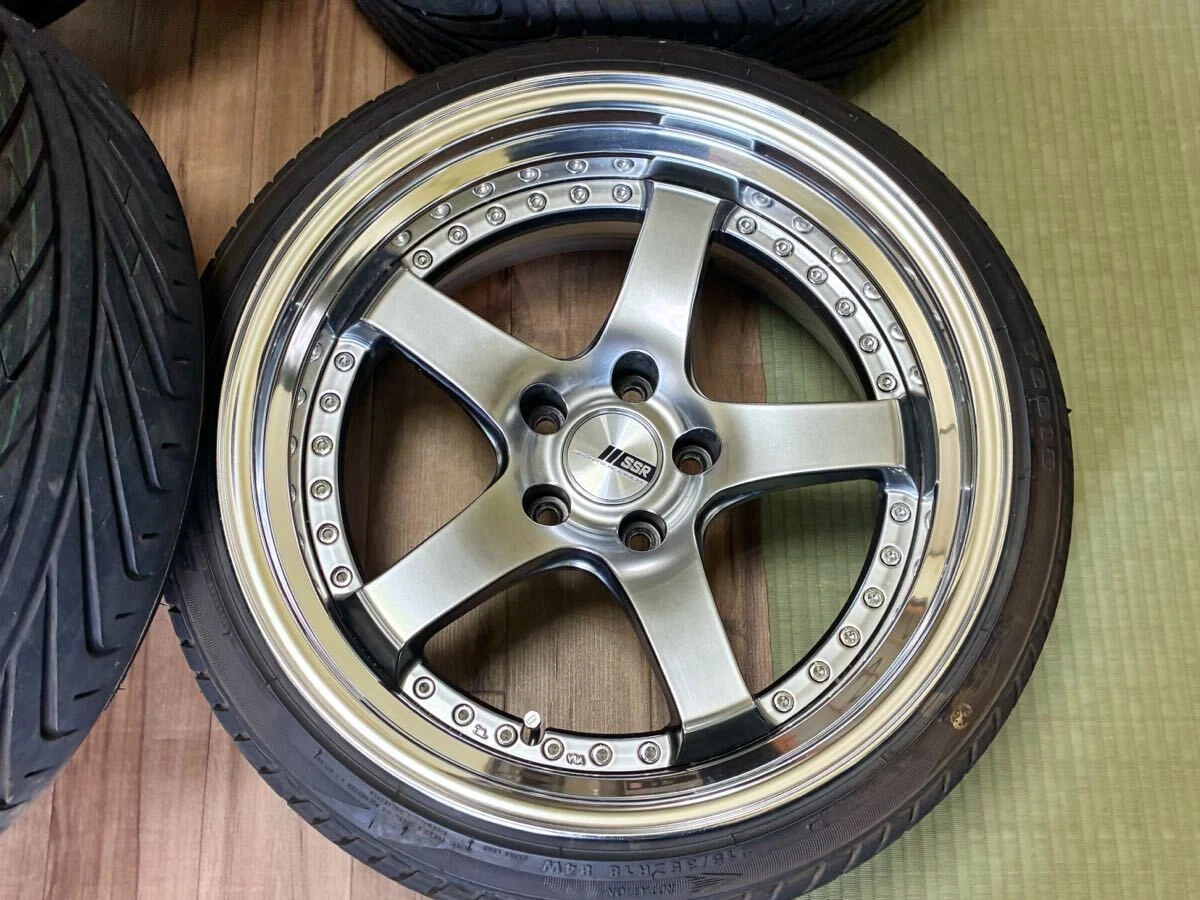 JDM SSR Professor SP4 189J 10J Skyline Crown Majesta Cima Celsior Mark No Tires - Image 5