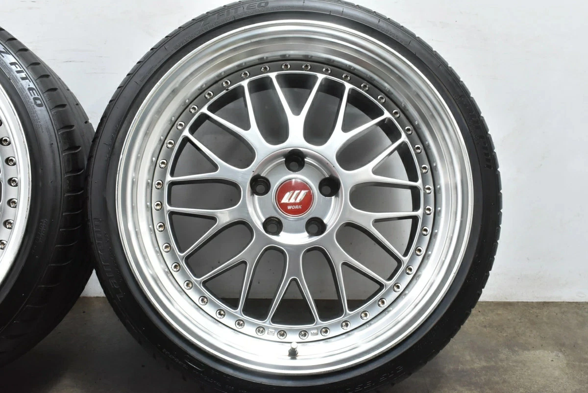 WORK Distance W10M 4Wheels No Tire 19x10+27 S 10+36 W 5x112 Hub66.5 BMW Audi - Image 6