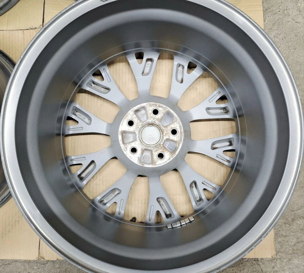 JDM Subaru WRX STI genuine 19 wheels 4Book 8.5J final model Levorg S4 No Tires - Image 9