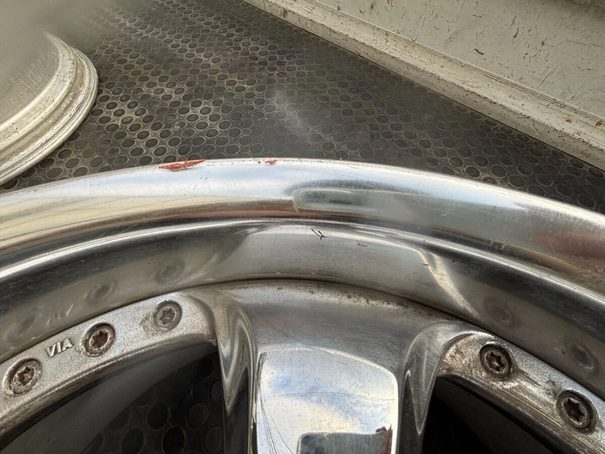 JDM WORK VS-KF Plated 18114.3 5-Hole 9j +45 O-Disk 2Book VS KF Old Dis No Tires - Image 5