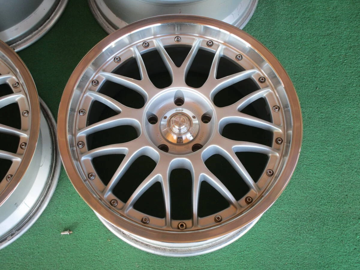 JDM Rare BBS RS Stern 8J 9J 4Book Forging Celsior Crown for Aristo Cha No Tires - Image 3