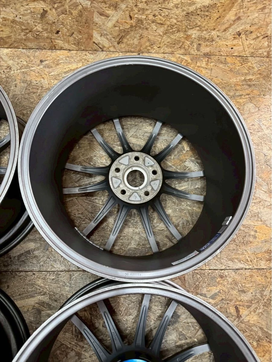 JDM Rare RAYS Gravillage ITS 57 Extreme 199.5J+12 9.5J+43 PCD114.3 5-h No Tires - Image 9