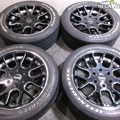 JDM Dynasty VELVET V7 18-inch wheels 7J+38 6-hole PCD139.7 for Toyota No Tires