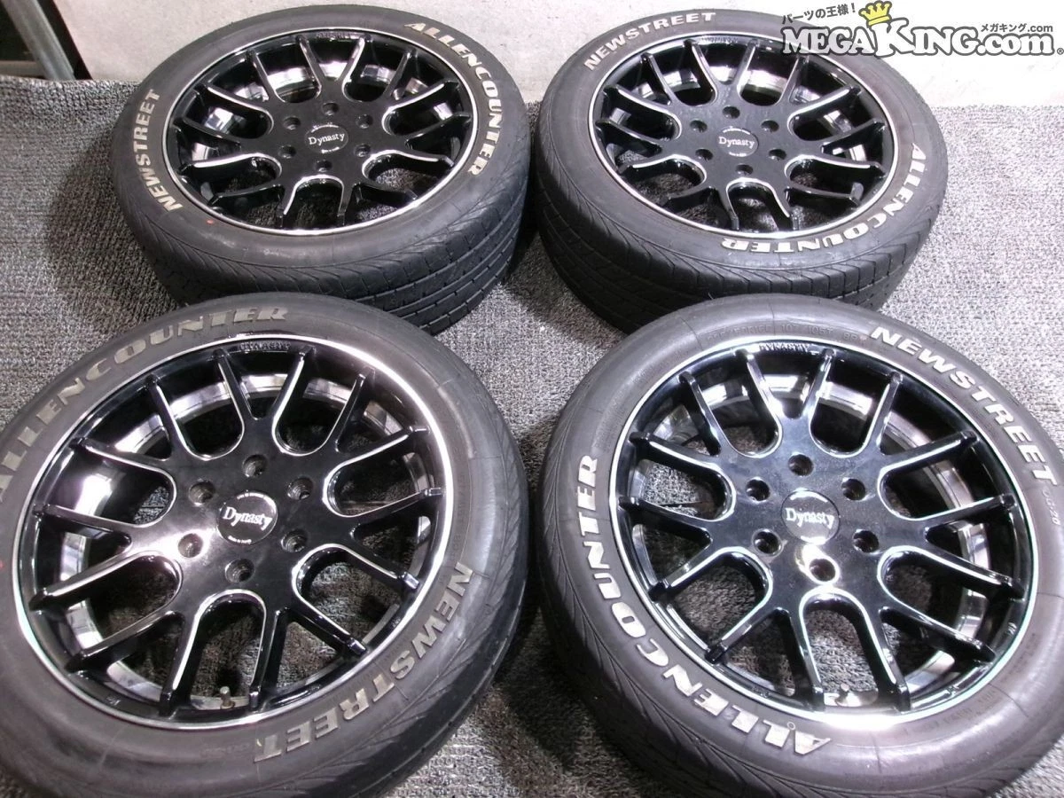 JDM Dynasty VELVET V7 18-inch wheels 7J+38 6-hole PCD139.7 for Toyota No Tires