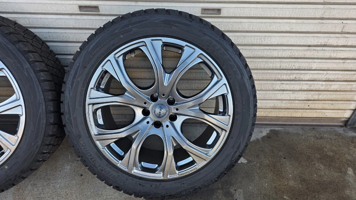 JDM BMW X5 Wheel Set: Bridgestone DM-V2 275/45R20 2023 Sparco 20-inch No Tires - Image 5