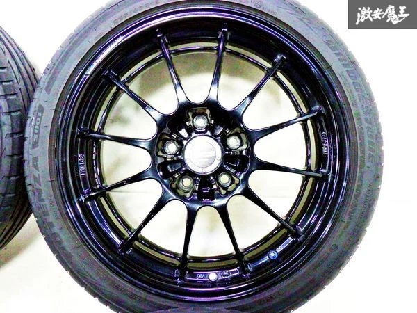 JDM Good condition ENKEI NT03 +M wheels 4-piece set 188J +35 PCD120 5 No Tires - Image 3