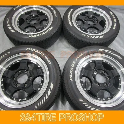 JDM SSR DEVIDE SP1H wheels 6.5J +38 6H PCD139.7 white lettering ultra- No Tires