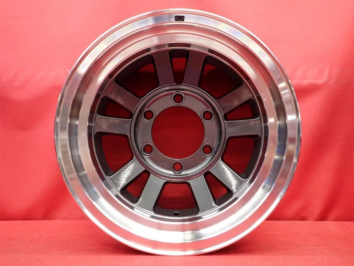 JDM Out of print rare 5Book American Racing Dasher used wheels 7J 15PC No Tires - Image 5