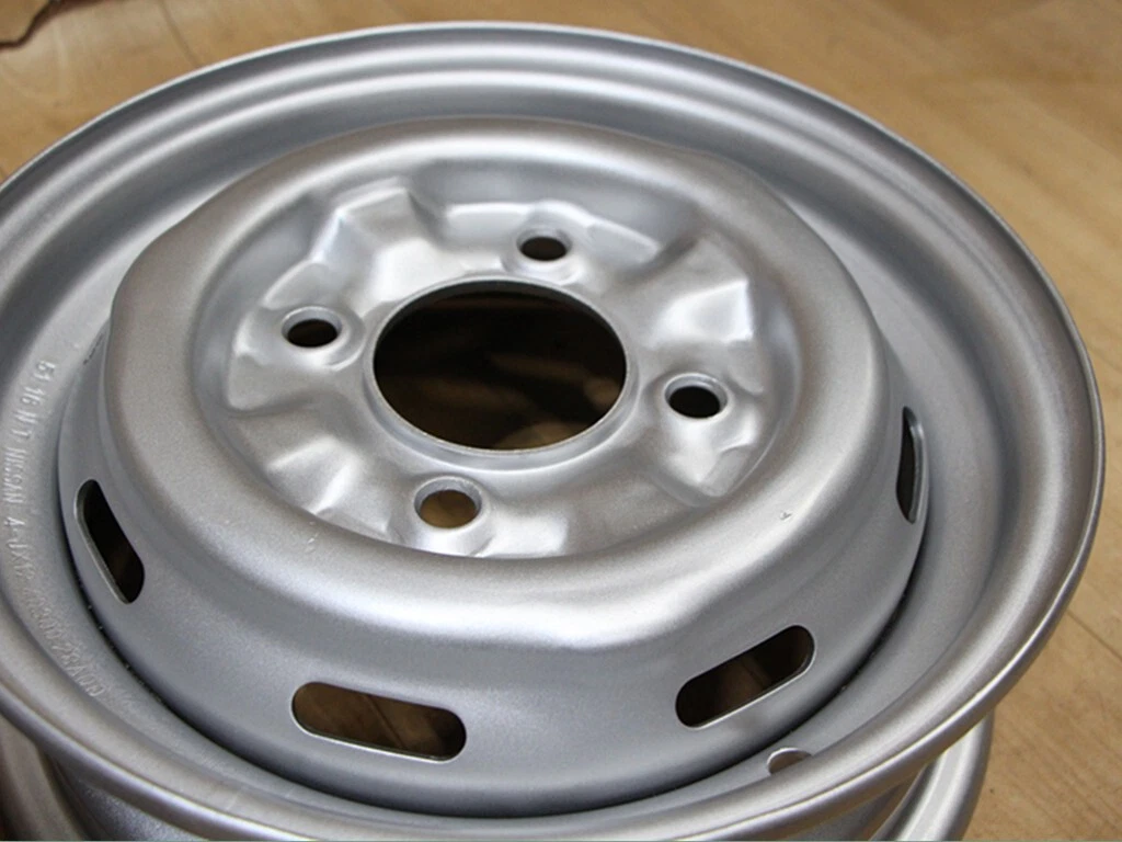 JDM B794 Nissan Genuine 12x4J+45 PCD114.3 73mm Hub Diameter 3Book Iron No Tires - Image 7