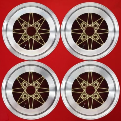 JDM Rare out-of-print WORK Equip Excel Casting wheels 4Book 6/6.5J PCD No Tires