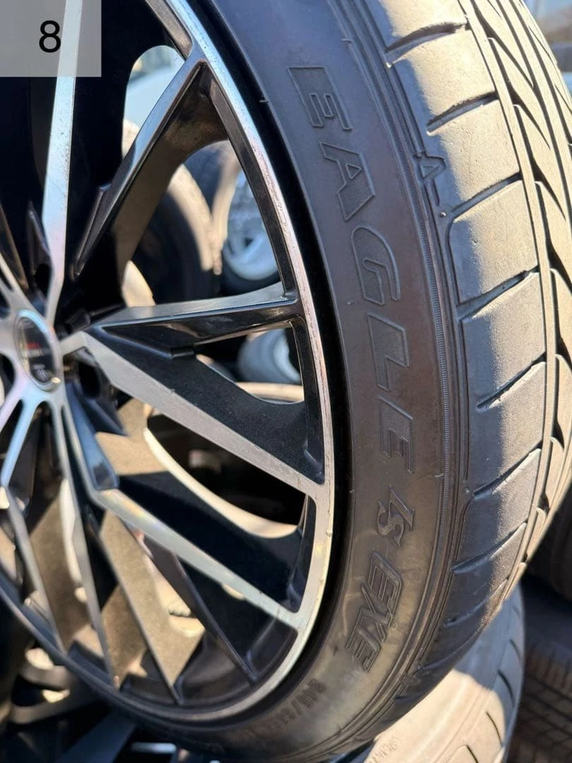 JDM WORK MULTI FORCHETTA TRS tire set 245/35R20 No Tires - Image 2