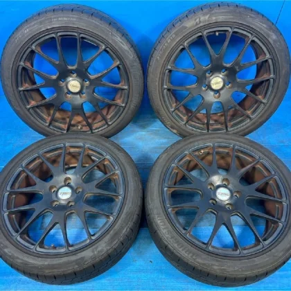 JDM TWS Exlete 107M Monoblock 18 offset rim width not clear 5H-112 Bri No Tires
